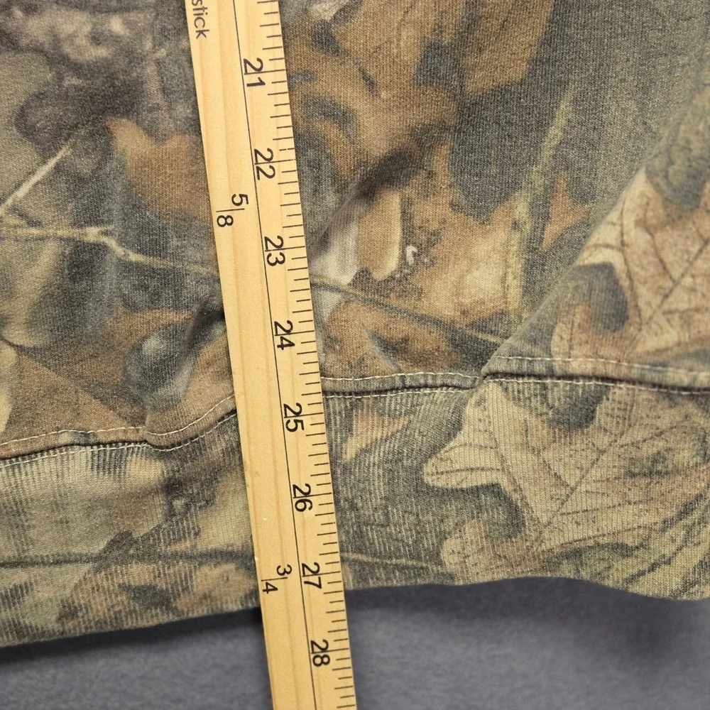 Vintage Commander Sweatshirt XL Advantage Timber Camo Crewneck Grunge Streetwear